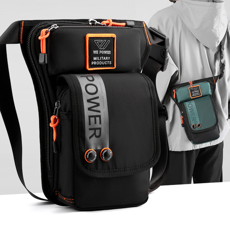 Motorcycle Gear Backpack - Męska torba biodrowa, noszona na biodrze,