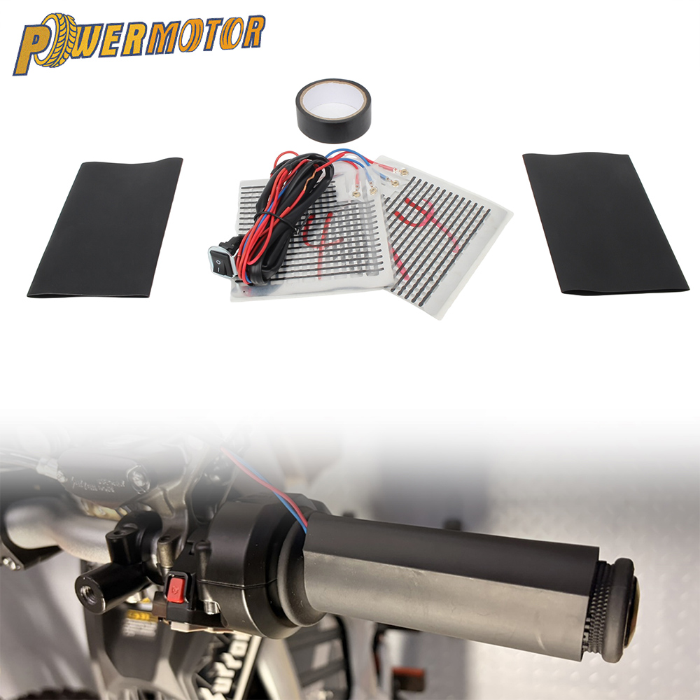 Handlebar Grip Heated - Podgrzewane manetki motocyklowe 12V, zestaw elektrycznego