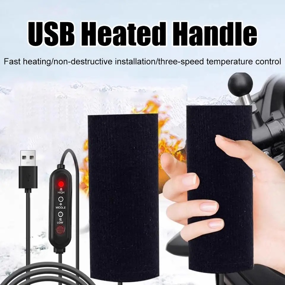 Podgrzewane manetki motocyklow – Handlebar Grip Heated recenzja i cena