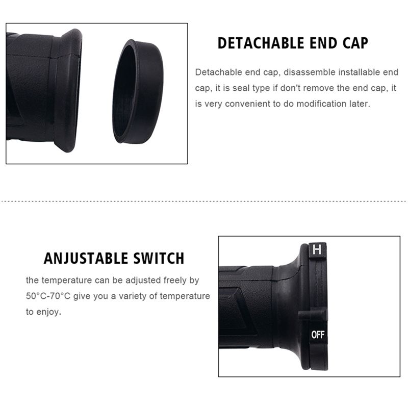 Profesjonalne zimowe podgrzewa – Handlebar Grip Heated recenzja i cena